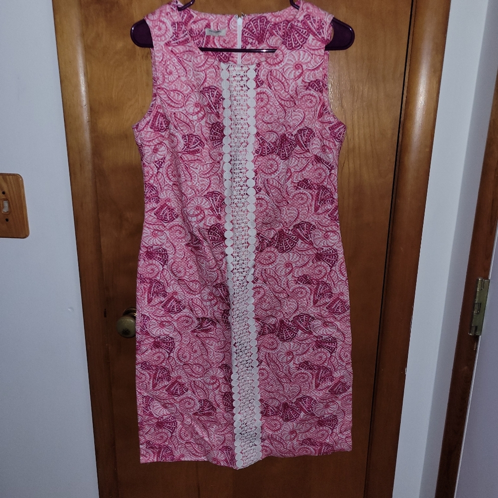Talbots Pink Seashell Dress